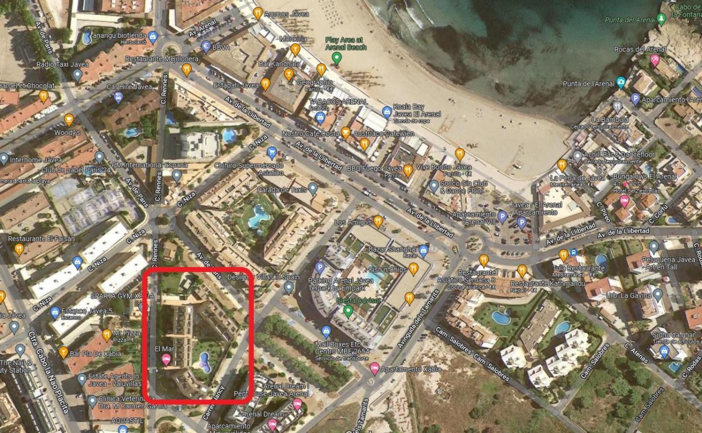 Brisas Del Arenal Apartment Xabia Bagian luar foto